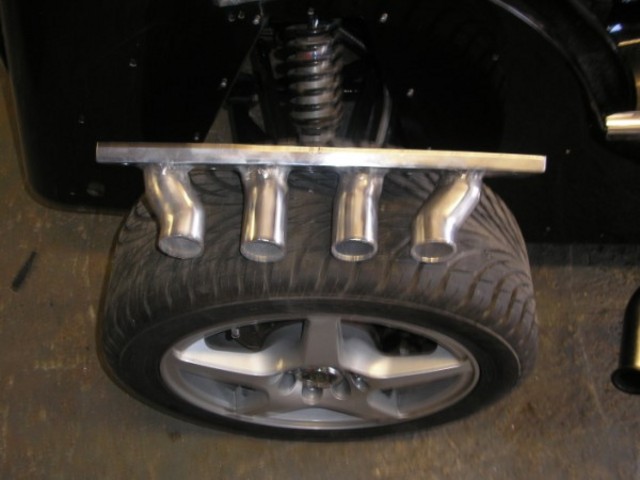 new bike carb manifold